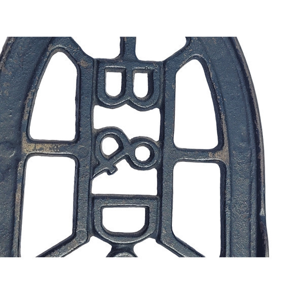 Antique B&D Raised Ironing Iron Trivet Pot stand Wall Décor‎ Kitchen Décor - Picture 4 of 7